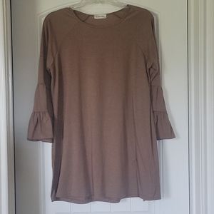 Bell Sleeve Tunic Dress